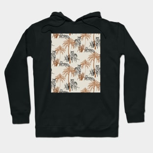 Tigers brown Hoodie